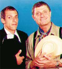 РОККИ И РАМОН: Марсело Маццарелло и Хино Ренни в "Диком ангеле"