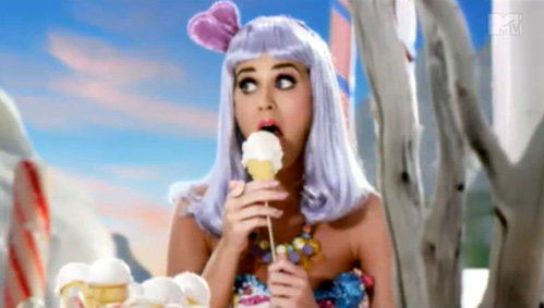 Кэти Перри в своем новом клипе «California Gurls». Фото Splash/All Over Press