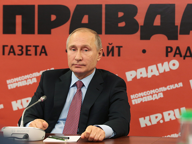 President Putin meets with heads of Russian print media and news agencies