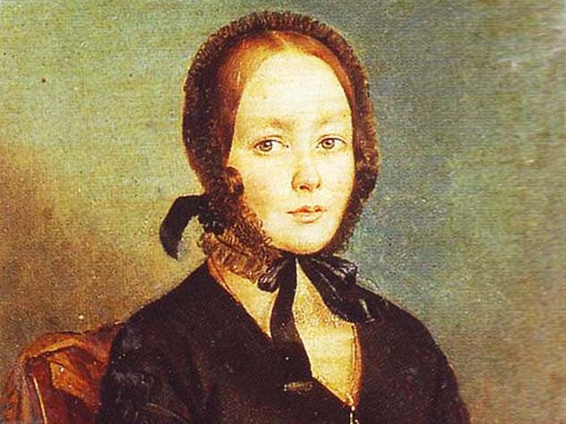 Предполагаемый портрет Анны Петровны Керн, 1840 год, А. Арефьев-Богаев Предполагаемый портрет Анны Петровны Керн, 1840 год, А. Арефьев-Богаев