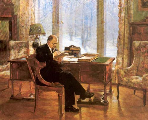 Ленин в Горках. Дмитрий Налбандян