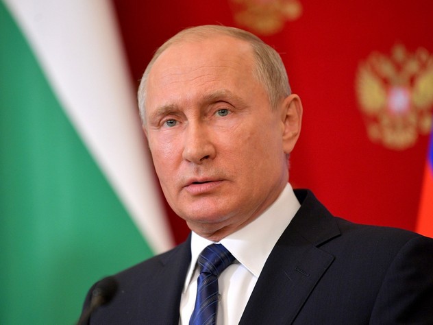 Российский лидер Владимир Путин Российский лидер Владимир Путин