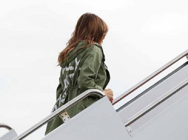 В США появились куртки с надписью в пику Zara