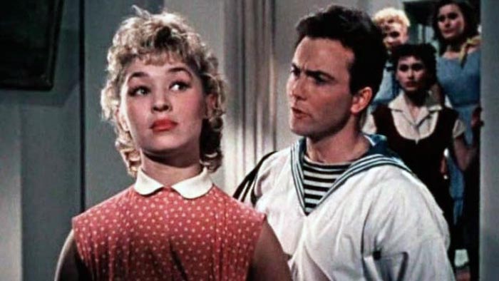 Татьяна Бестаева в фильме «Матрос с «Кометы», 1958 год