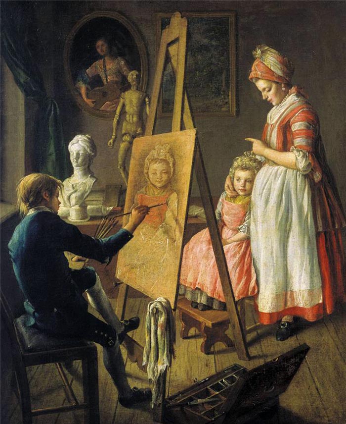 «Юный живописец» Ивана Фирсова. Источник wikimedia.org