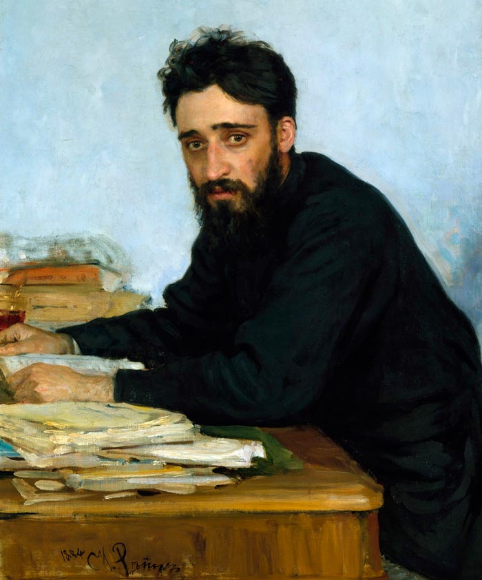 Портрет Всеволода Гаршина кисти Ильи Репина, 1884 год. Источник: wikimedia