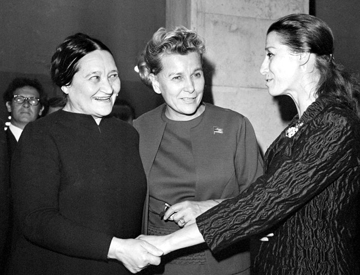 Художница Леже, министр Фурцева и балерина Плисецкая