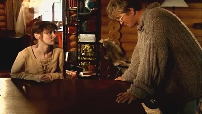 Ольга Погодина и Сергей Безруков в сериале «Если невеста ведьма»