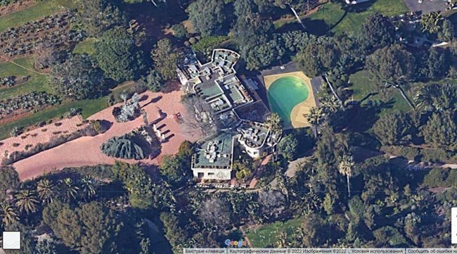 Вилла-Андрея-Мельниченко-на-Антибе-Google-Earth