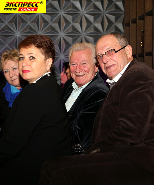 АРИСТАРХ ЛИВАНОВ И ЭММАНУИЛ ВИТОРГАН С СУПРУГАМИ