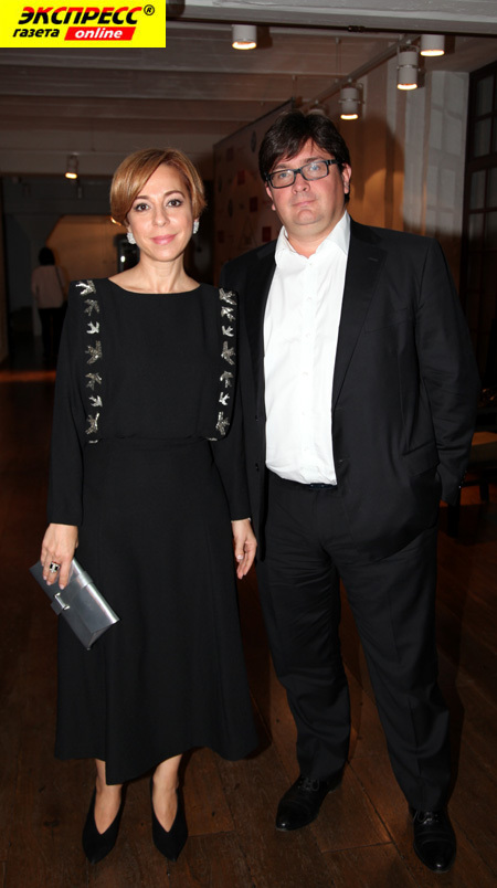 МАРИАННА МАКСИМОВСКАЯ С МУЖЕМ