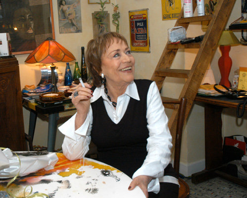 В 2006 году фотокор «Экспресс газеты» Лариса КУДРЯВЦЕВА побывала в гостях у Анни ЖИРАРДО в Париже