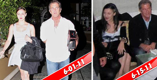 папарацци сняли Мела и Стеллу 1 июня - они выходили вместе из отеля - и 15 июня на вечеринке в доме ГИБСОНА. Фото: TMZ.com 