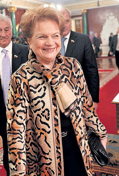 После работы в московской мэрии Госдума для Людмилы ШВЕЦОВОЙ кажется санаторием (фото Олега РУКАВИЦЫНА/«Комсомольская правда»)