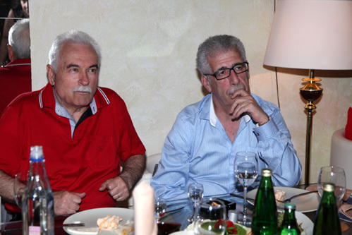 Лев НОВОЖЁНОВ (справа)