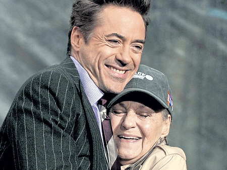 Роберт ДАУНИ-мл. и его мать Элси Энн: ещё вместе…