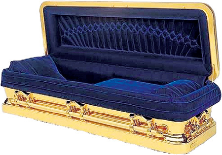 Денег Майкла ДЖЕКСОНА хватило его родственникам на гроб из чистого золота