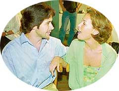 С АКТРИСОЙ КАРОЛИНОЙ ФЕРРАЗ: расстался во время съемок "Клона"