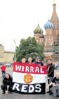 БОЛЕЛЬЩИКИ «Манчестер Юнайтед»: на Красной площади чувствовали себя, как дома…