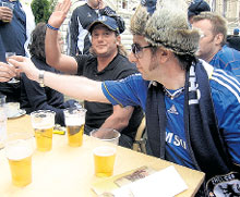 …мешали пиво с водкой…