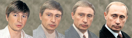 АКТЁРСКИЕ ПРОБЫ: загримировать Алексея Ягудина под Владимира Путина пара пустяков