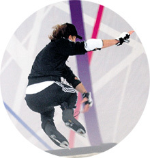 Особенно его фантастическим прыжкам